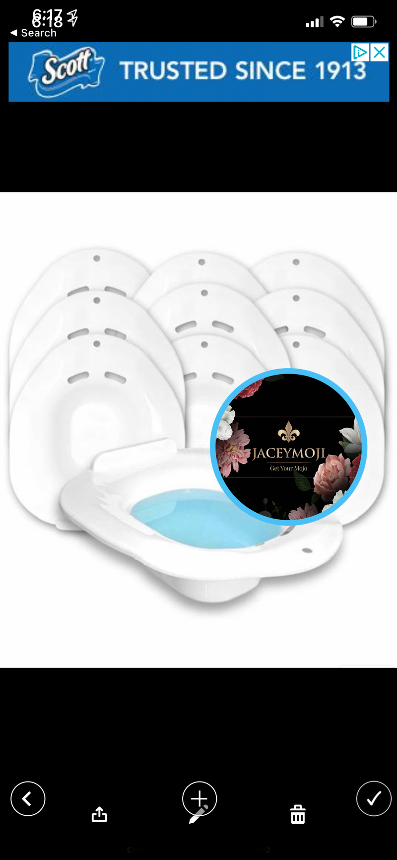 Yoni Seats for Yoni Steams & Sitz Baths (BPA Free)
